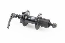 Втулка задня MTB алюмінієва 14Gx32H під касету 8-11зв, Disk-brake, 2 пром-підшипники 6200 2RS, кріпл. ексцентрик, чорна FB-A291В