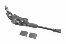 Підніжка бокова задня телескопічна для 24"- 29", з регульованим кутом кріплення, алюмінієва, чорна HS-002D