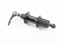 Втулка задня MTB алюмінієва 14Gx36H під касету 8-10зв, V-brake, кріпл. ексцентрик, чорна KT-AR8R