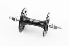 Втулка передня FIX алюмінієва 14Gx32H, 2 пром-підшипники 6000 2RS, кріпл. гайка, чорна FB-A266В