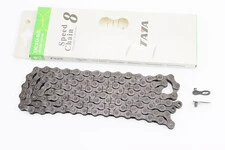 Цепь приводная 1/2х3/32х116L 8 скоростей, чёрная OCTO