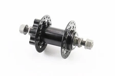 Втулка передняя MTB 14Gx36H, Disk-brake, крепл. гайка, чёрная SF-A25