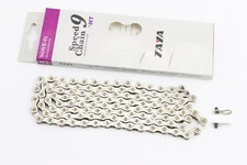 Цепь приводная 1/2х5/64х116L 9 скоростей, серебристая NOVE-91