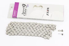 Цепь приводная 1/2х5/64х116L 9 скоростей, серебристая NOVE-91 (UL)