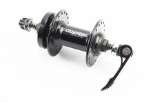 Втулка передня MTB алюмінієва 14Gx36H, Disk-brake, кріпл. ексцентрик, чорна KT-MD7F