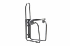 Фляготримач алюмінієвий з пластмасовими вставками, кріпл. на раму, чорний