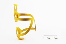 Фляготримач алюмінієвий, кріпл. на раму, жовтий BC107