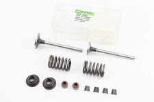 Клапан впускной (h-94,3; D-35,5; d-7), выпускной (h-94,3; D-29; d-7) к-кт 2шт 186F + пружина-2шт, + шайба-2шт, + сухарь-4шт, +