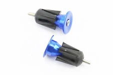 Заглушки керма, алюмінієві, сині к-кт