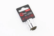 Головка торцева 6-гранна 3/8" 19мм CrV ET-0419