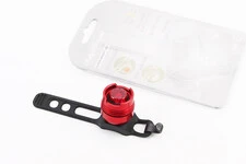 Ліхтар задній 1 діод алюмінієвий, червоний (без батарейок)