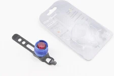 Ліхтар задній 1 діод алюмінієвий, синій (без батарейок)