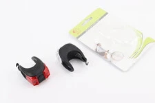 Ліхтар передній 2 діода+задній 2 діода силіконові к-кт, JY-267-6 (без батарейок)