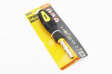 Тримач магнітний для біт 1/4" 160мм з ручкою 40-0339