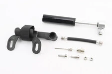 Насос (Mini) алюмінієвий, чорно-сірий