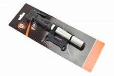 Насос алюмінієвий, під штуцера Schrader&Presta, чорно-сірий M22-02