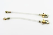 Трубка - шланг топливный L-290mm, к-кт 2шт + кран 2шт