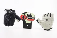 Перчатки без пальців L з м'якими вставками під долоню, чорно-сірі