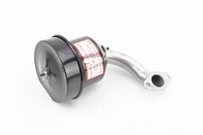 Фильтр воздушный в сборе с бумажным элементом (серое колено)