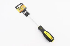 Отвёртка магнитная шлицевая SL5х125мм ручка с TPR покрытием 48-5512