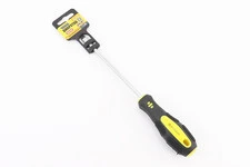 Отвёртка магнитная шлицевая SL6х150мм ручка с TPR покрытием 48-5615