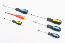 Отвёртки набор 6шт PH0х75мм PH1х100мм PH2х125мм SL3х75мм SL6х125мм SL4х100мм 1000V 40-1146