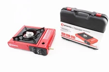 Плита газовая одноконфорочная, пьезоподжиг, под газовые баллоны бутан и пропан-бутан GS-0001