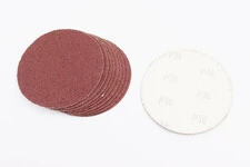 Круг шлифовальный самоклеющийся 125мм, бумага класс C, K36 к-кт 10шт BT-0503