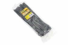 Хомут-стяжка пластиковый 4,8x300мм к-кт 100шт, черный 20-1856