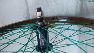 Нове переднє колесо на BMX Primo Balance обід втулка Quando TX спиці Primo Forged 14мм вісь 48 спиць