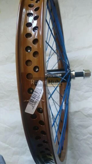 Нове переднє колесо на BMX Primo Balance обід втулка Quando TX спиці Primo Forged 14мм вісь 48 спиць