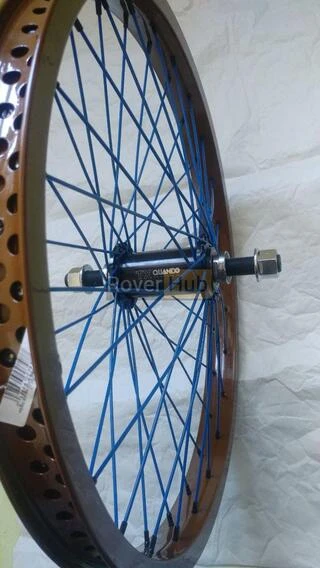 Нове переднє колесо на BMX Primo Balance обід втулка Quando TX спиці Primo Forged 14мм вісь 48 спиць