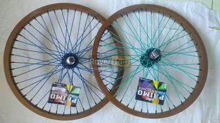 Нове переднє колесо на BMX Primo Balance обід втулка Quando TX спиці Primo Forged 14мм вісь 48 спиць