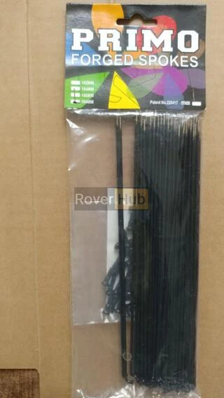 Спицы Primo Forged _182мм_, 50шт, спиц черных