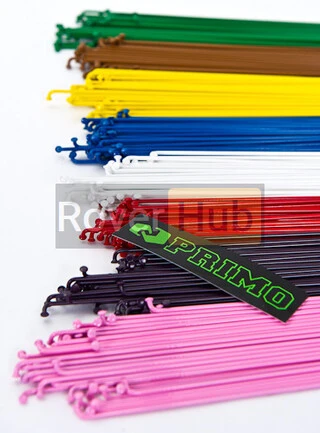 Спиці Primo Forged _182мм_, 50шт, спиць білих + 50шт ніпелів латунних 14мм