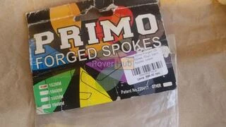 Спицы Primo Forged _186мм_, 50шт, спиц синих + 50шт ниппелей латунных 14мм