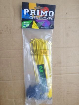 Спиці Primo Forged _184мм_, 50шт, спиць жовтих