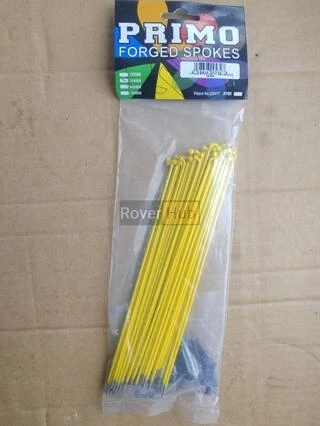 Спиці Primo Forged _184мм_, 50шт, спиць жовтих
