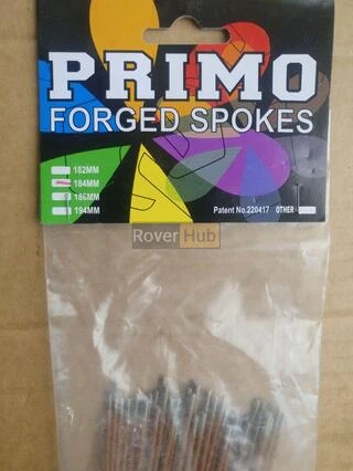 Спиці Primo Forged _182мм_, 36шт, спиць коричневих