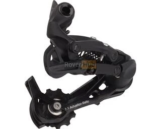 Ремикач задній Sram 12A RD X5 Medium Cage 9-Speed чорний Середня лапка 9 швидкостей велосипедний перемикач