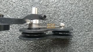Новый успокоитель цепи Amoeba Scud Chain guide 2 ролика цельнофрезерованный ЧПУ 6061-Т6 алюминиевый сплав мтб