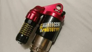 Унікальний ПРОТОТИП амортизатор Marzocchi Roco air 215мм по осях 3" хід Єдиний екземпляр для тестів.