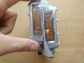 Педалі Wellgo B087U black алюмінієві на насипних підшипниках