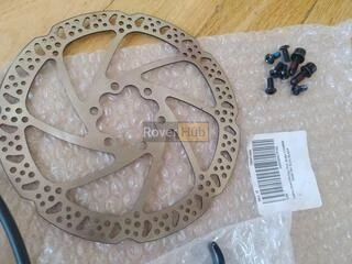 Тормоз дисковый Tektro Draco/Auriga disc гидравлический задний синий 2100мм гидролиния