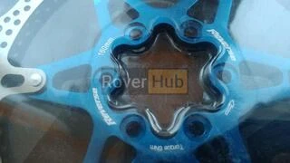 Ротор на павуці Reverse 160mm мтб блакитний Реверс