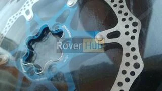 Ротор на павуці Reverse 160mm мтб блакитний Реверс