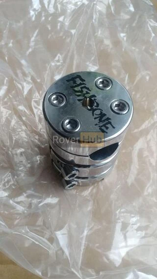 Винос BMX Fishbone StraightUP stem 1.1/8" шток 22.2мм кермо БЕЗ ВИБІГУ zero offset 6061-T6