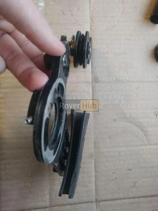 Заспокоювач ланцюга Amoeba Scud Chain guide 2 ролика цільнофрезерований ЧПУ 6061-Т6 алюмінієвий сплав МТБ