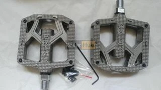 Педалі магнієві Primo Balance magnesium platform, 4 ПРОМ підшипника Cr-Mo вісь,сірі