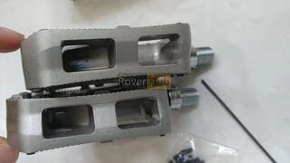 Педалі магнієві Primo Balance magnesium platform, 4 ПРОМ підшипника Cr-Mo вісь,сірі